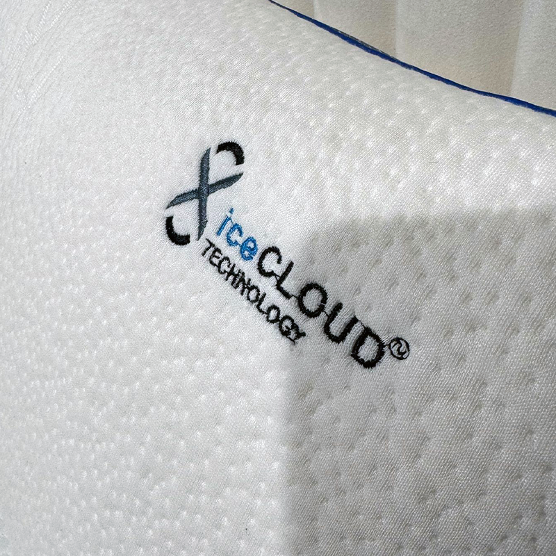 Ice Cloud Pillow - Ultra Soft Cooling Gel Memory Foam Pillow for Neck Pain Relief & Better Sleep - Perfect for Side, Back & Stomach Sleepers - Home & Travel Use