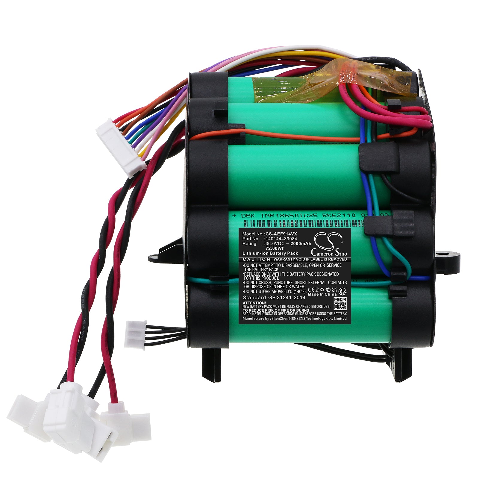 AEG FX9 Vacuum Replacement Battery 2000mAh - Compatible with FX9 1/4IG, FX9 1/4ST, FX9 1 ALRG, FX9 1 ALRP, FX9 1 ANIM, FX9 1 IBM, FX9 1 MBM Models - Perfect for Home Cleaning & Car Detailing