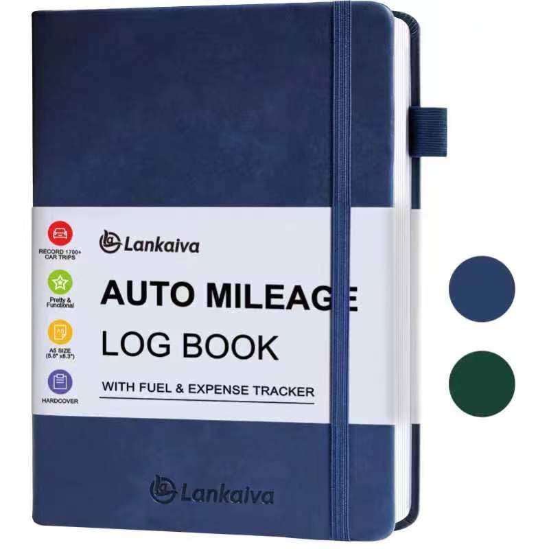 Car Mileage Log Book - Track Vehicle Maintenance, Gas Consumption & Expenses | 1768 Rides for Tax Deductions & Fleet Management | Perfect for Uber, Lyft & Business Use