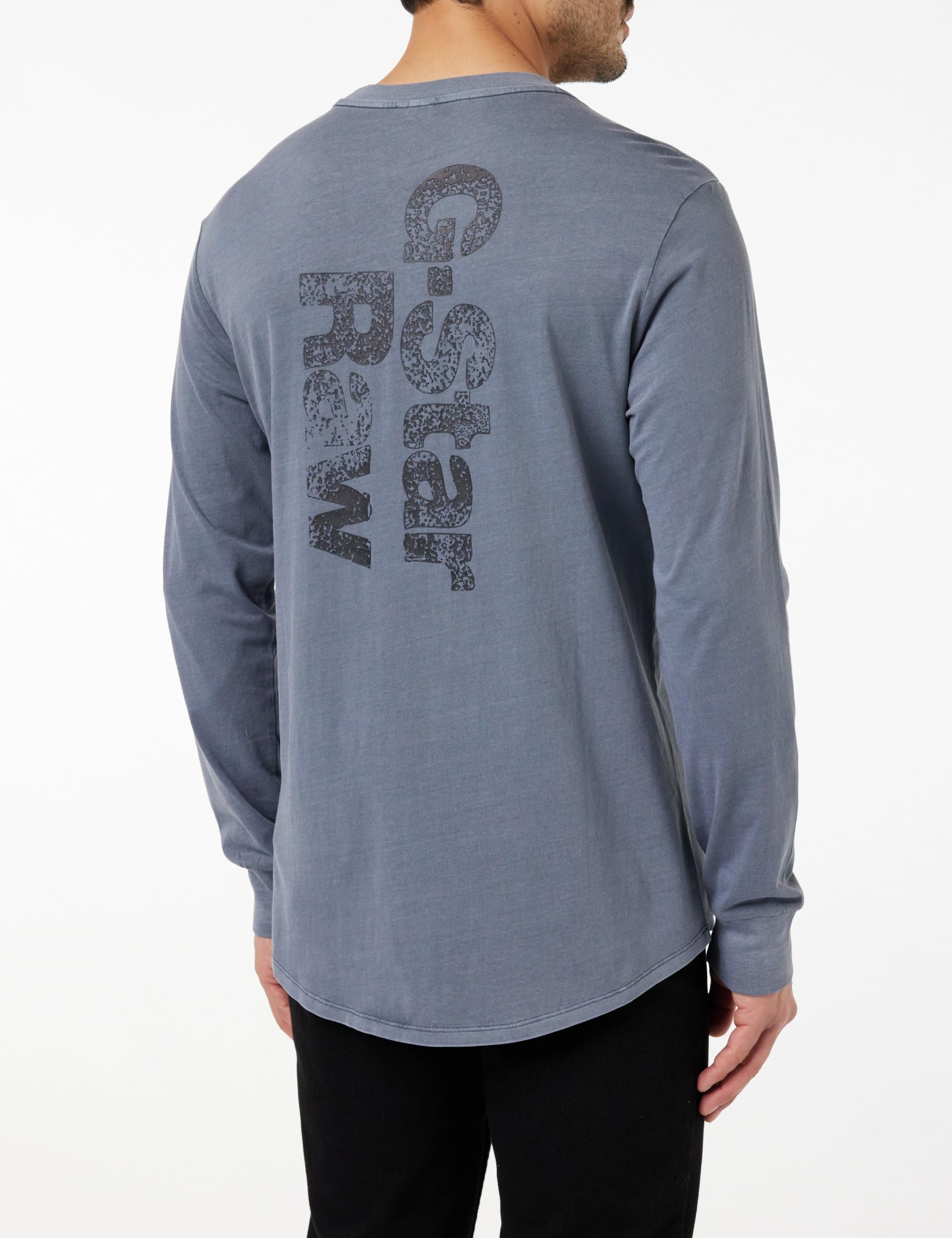 G-STAR Men's Graphic Lash T-Shirt | Painted & Garment Dyed Cotton Tee | Streetwear Fashion for Casual Wear & Urban Style