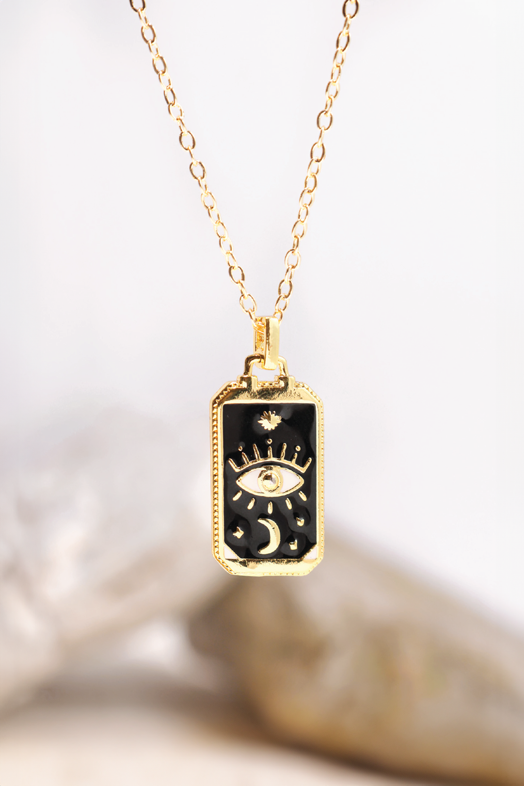 Evil Eye Necklace for Women - Protection & Good Luck Charm - Dainty Gold & Silver Pendant Jewelry - Perfect for Everyday Wear, Gifts & Spiritual Healing