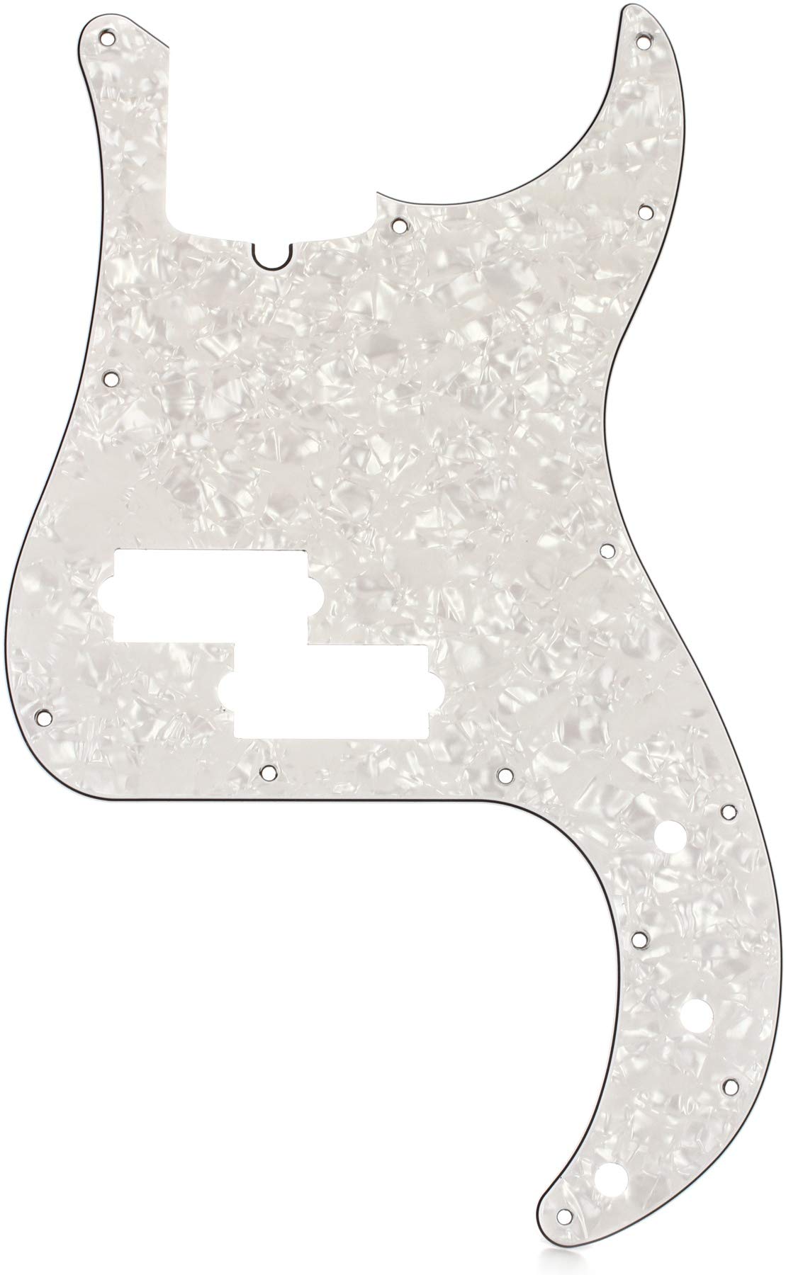 Fender Precision Bass Guitar Pickguard - 5-Ply Black Guard Replacement for P Bass - Perfect for DIY Repairs & Custom Upgrades | Ideal for Musicians, Performers & Guitar Enthusiasts
