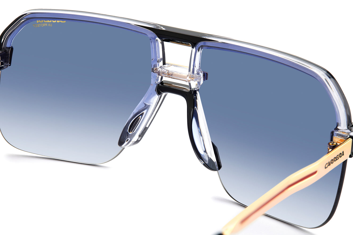 Carrera 1066 S Sunglasses - Polarized UV Protection Sports Sunglasses for Men & Women - Perfect for Running, Cycling, Driving & Outdoor Activities