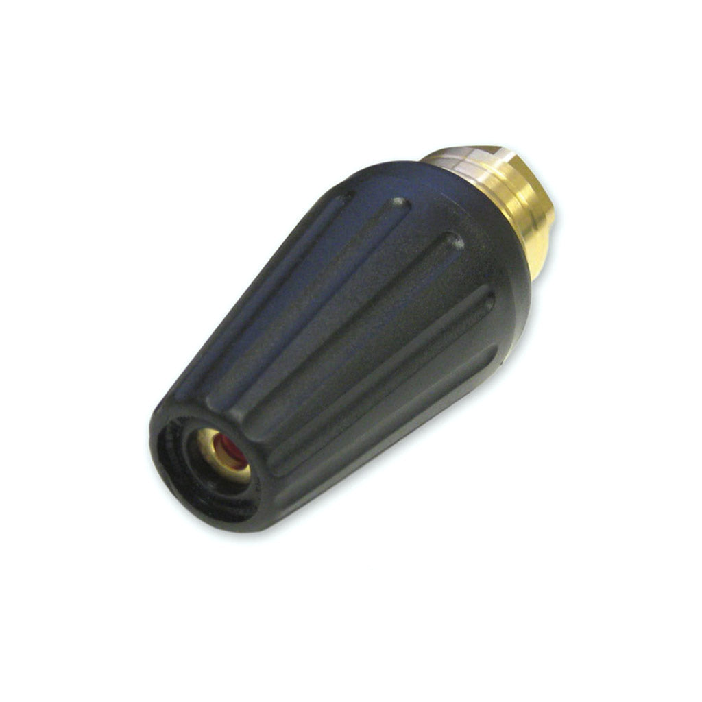 Suttner ST 457H Hydro Excavating Turbo Nozzle - 1/2 Inch Inlet, 6000 PSI Pressure - High-Pressure Water Blasting for Industrial Cleaning & Pipe Descaling