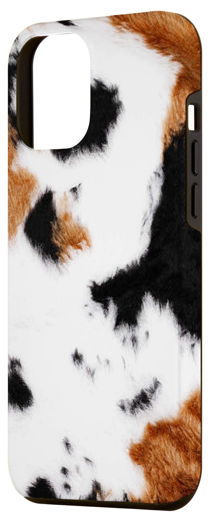 iPhone 12 Pro Max Case - Cow Print Animal Skin Design, Shockproof Protective Cover for Farm Lovers | Perfect Gift for Farmers, Ranchers & Country Style Enthusiasts | Ideal for Daily Use, Work & Outdoor Activities