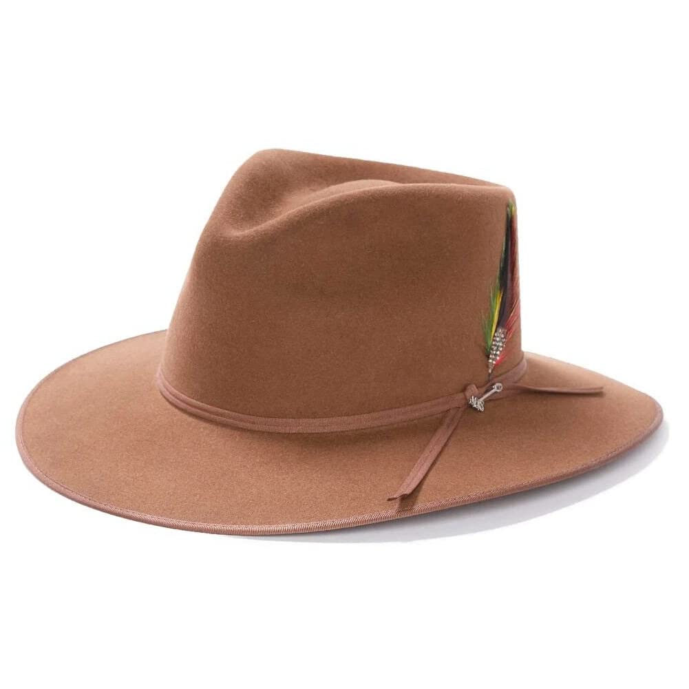 Stetson Dune Gun Club Hat for Men - Western Cowboy Hat with UPF 50+ Sun Protection - Perfect for Outdoor Adventures, Hunting, and Country Music Festivals