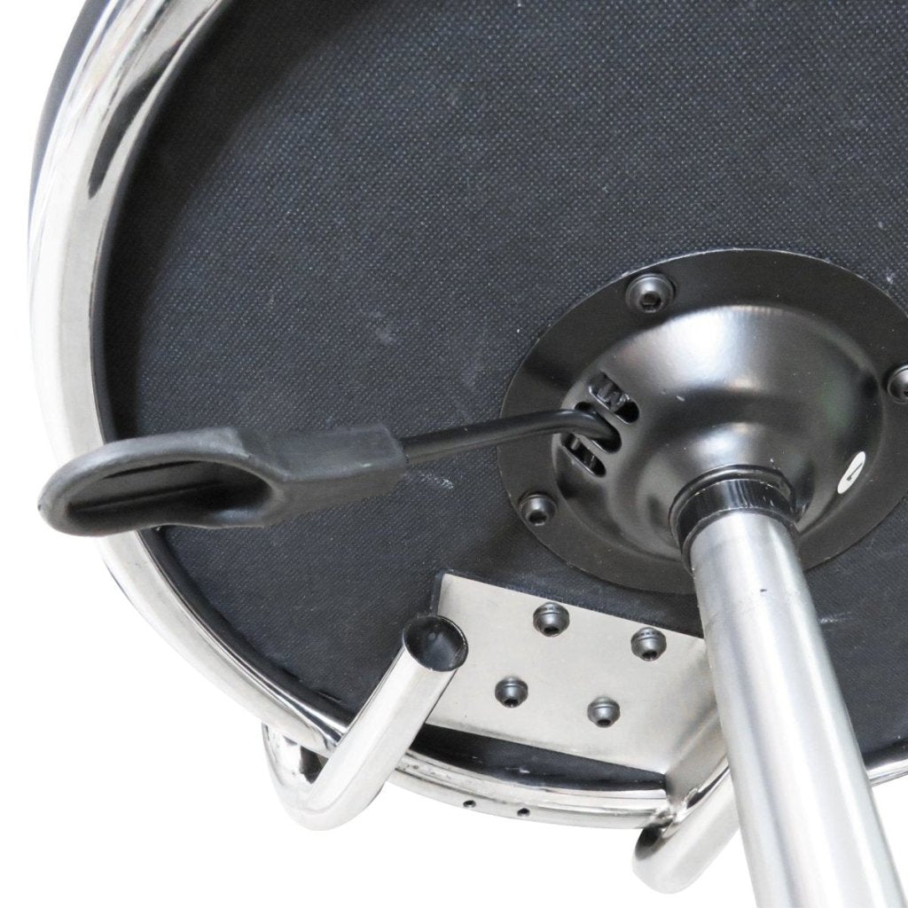 Advanced Hydraulic Adjustable Rolling Stool RSWB471 - Ergonomic Rolling Chair for Workshop, Garage, Salon & Office Use