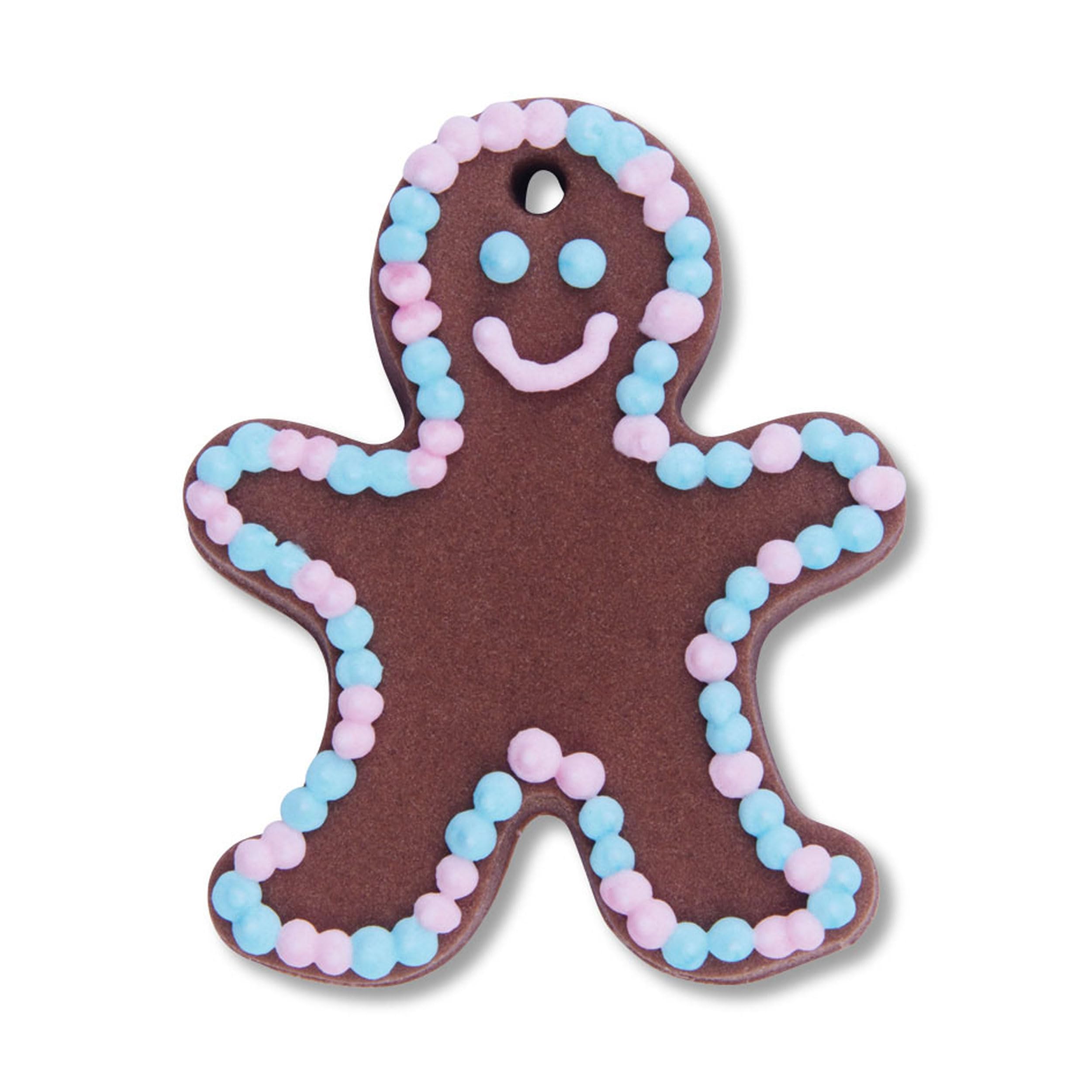 Premium Stainless Steel Gingerbread Man Cookie Cutter - 7.5cm (3 Inch) for Holiday Baking, Christmas Decorations & DIY Cookie Making