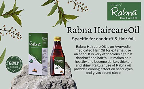DR. RAJIVS Anti-Dandruff Hair Growth Oil for Scalp Care - 120ml | Reduces Hair Fall & Itchy Scalp | Perfect for Daily Hair Treatment & Scalp Massage
