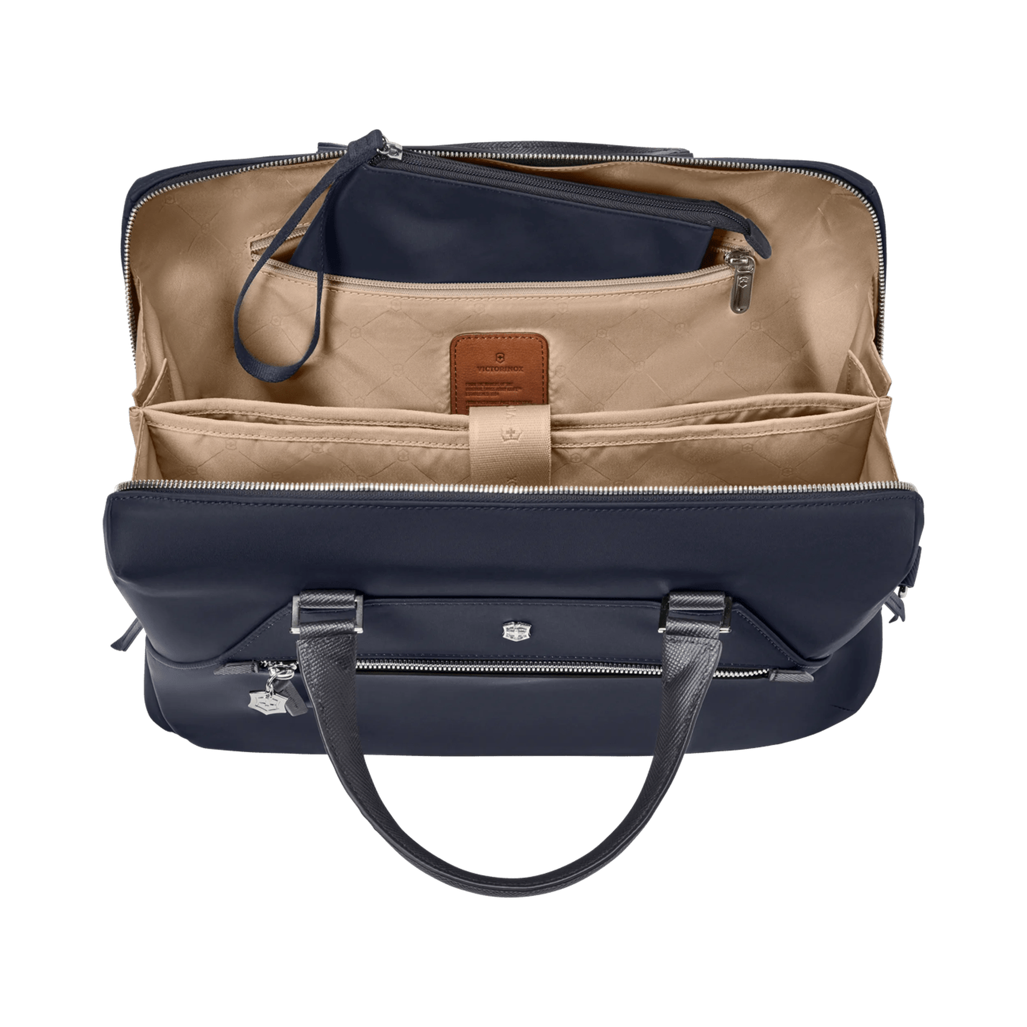 Victorinox Victoria Signature Business Briefcase - Professional Leather Laptop Bag for Men & Women - Perfect for Office, Travel, and Business Meetings