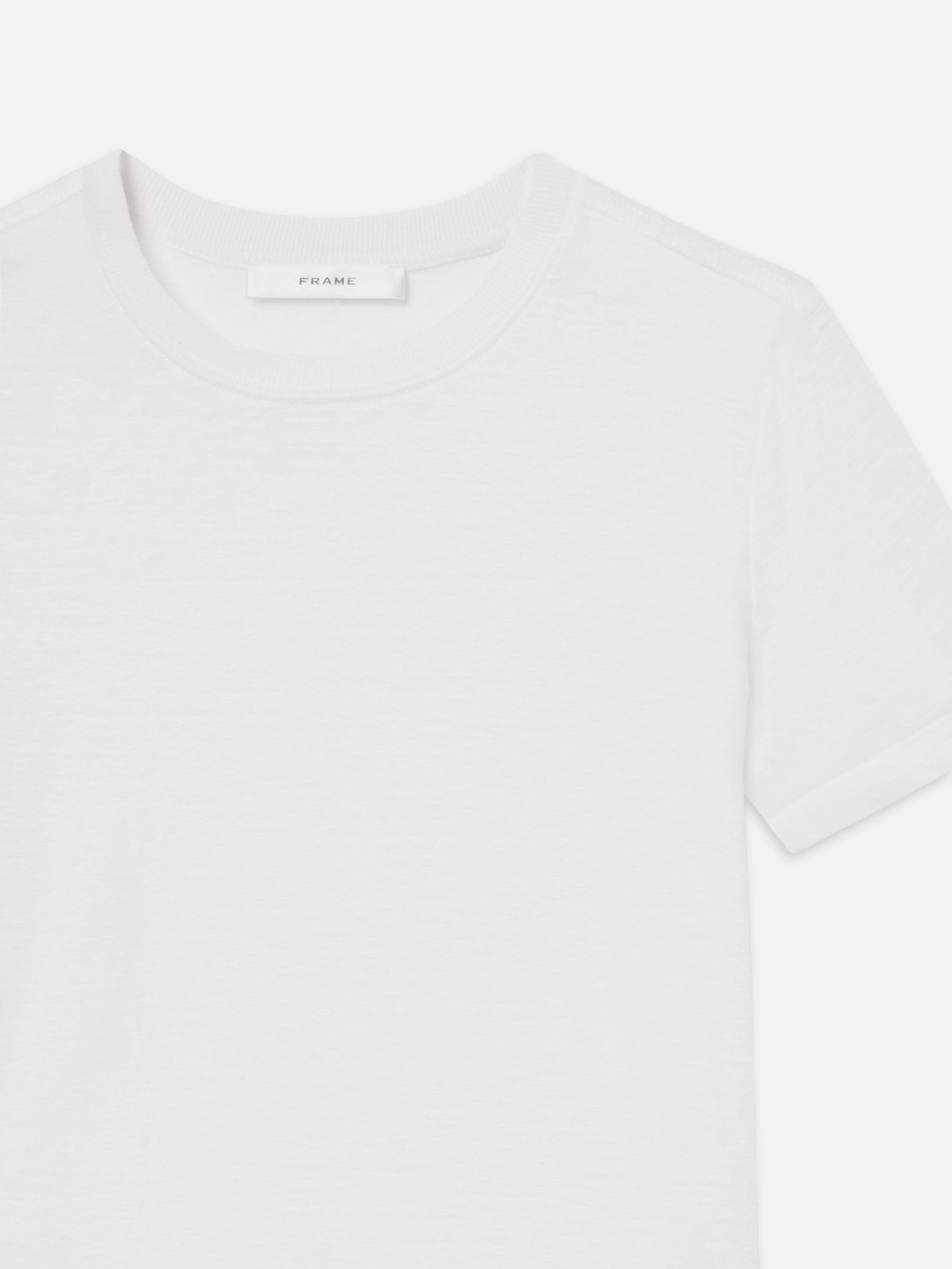 Soft & Breathable Linen Baby Tee for Girls & Boys - Pure White Cotton Blend Top for Comfortable Everyday Wear - Perfect for Summer Outfits, Playdates & Casual Photos