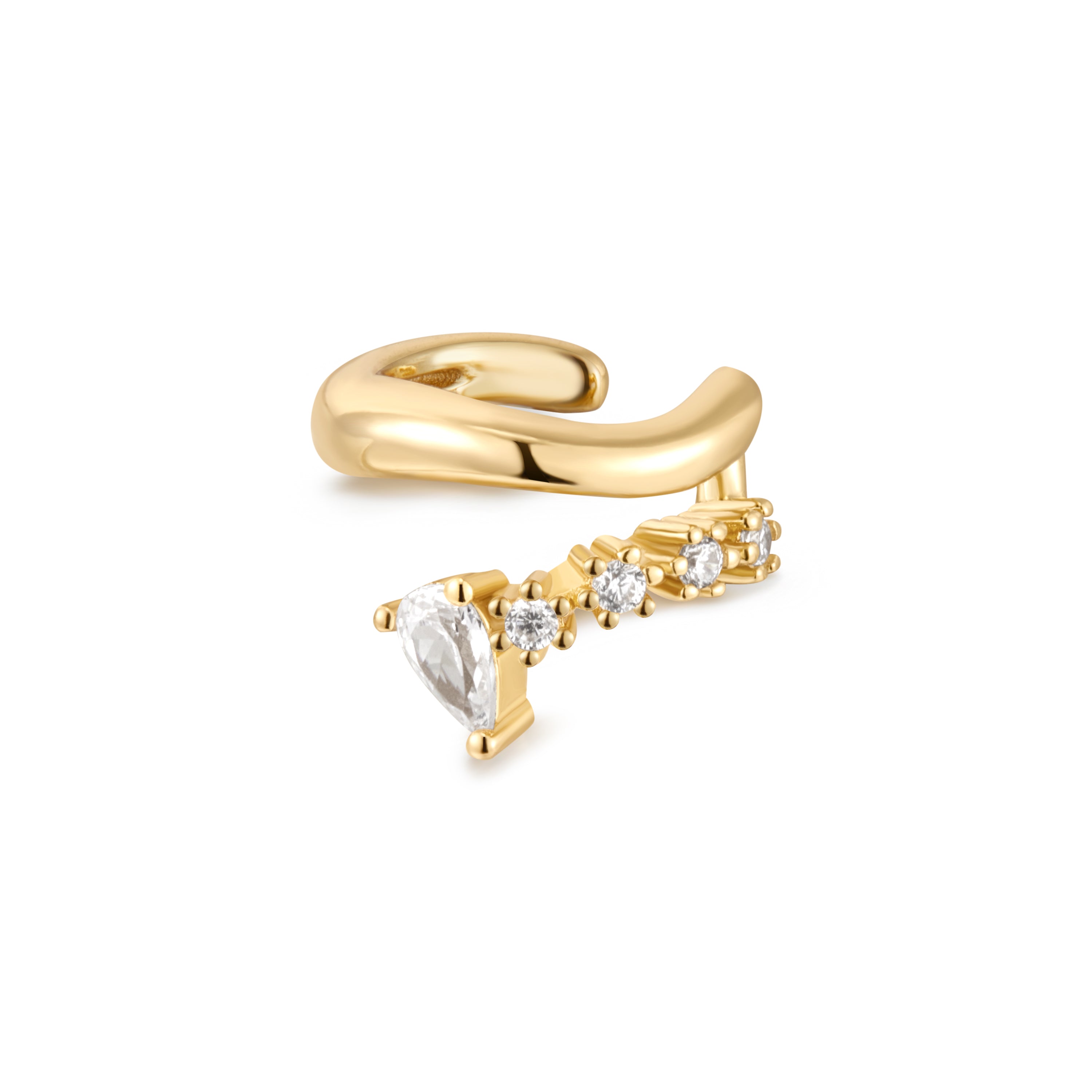 Elegant Gold Sparkle Cuff Bracelet for Women - Perfect for Parties, Weddings & Special Occasions