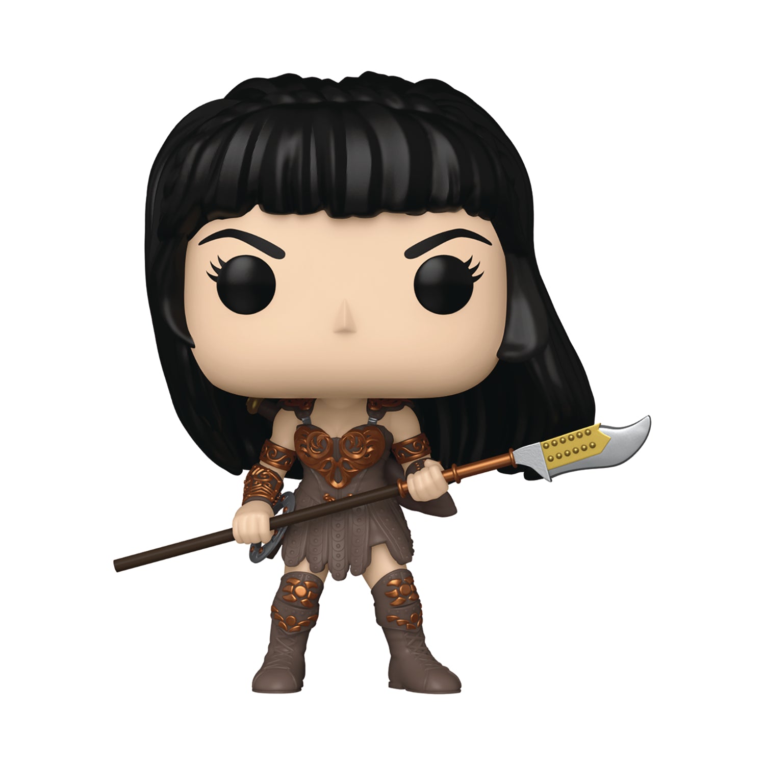 Xena Warrior Princess Action Figure with Spear - Collectible TV Show Character for Fans & Display - Perfect for Cosplay, Gifts, and Themed Decor