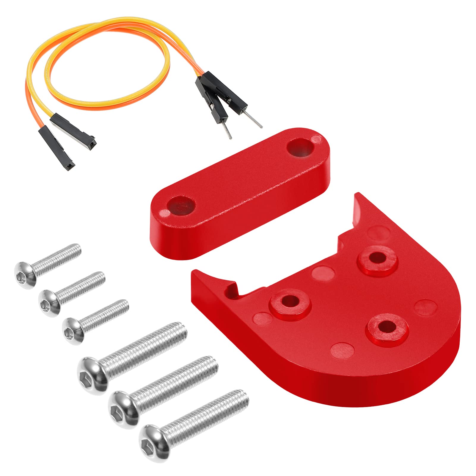 Doorslay Electric Scooter 10 Inch Tire Wheel Mudguard Spacer Kickstand Spacer Rear Wheel Fender Bracket Gasket Replacement for M365 - Durable Scooter Accessories for Commuting & Urban Travel
