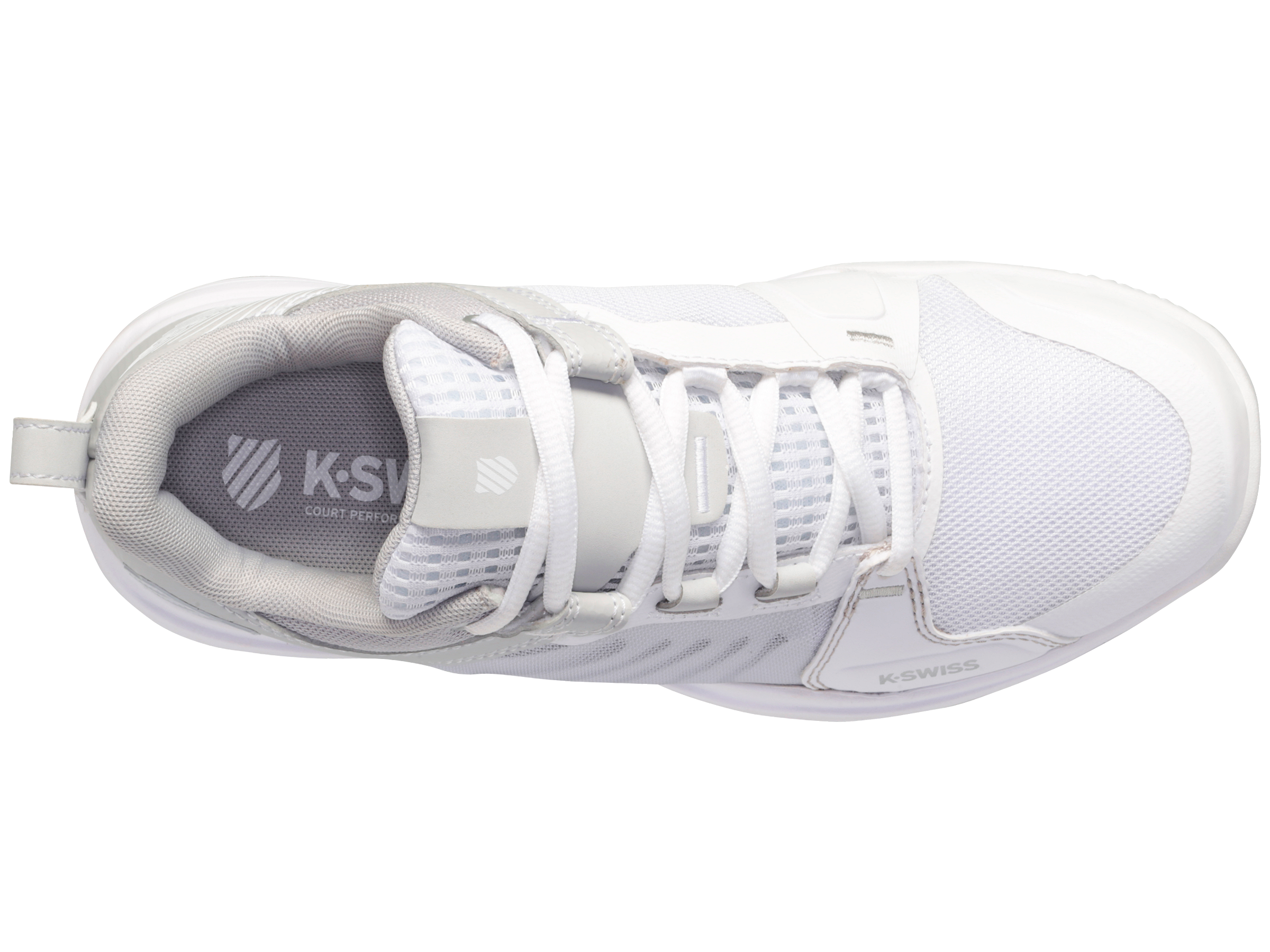 97395 914 M | ULTRASHOT TEAM Basketball Shoes - White/Lunar Rock/Silver | High-Performance Court Sneakers for Men | Perfect for Indoor & Outdoor Games, Training, and Streetwear Fashion