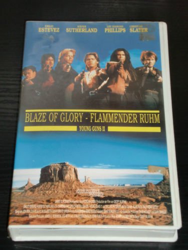 Young Guns II [VHS] - Classic Western Action Movie for Collectors & Film Enthusiasts - Perfect for Movie Nights & Western Genre Fans