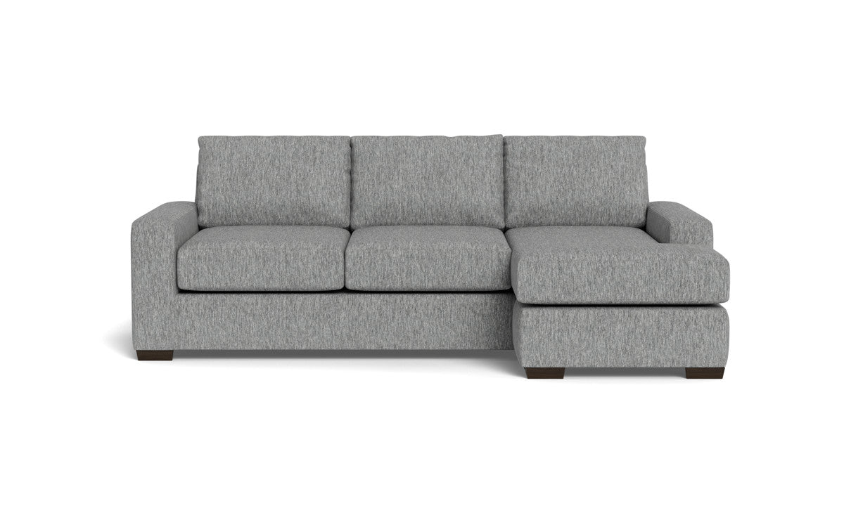 Mas Mesa 101 Deep Reversible Sofa Chaise - Modern L-Shaped Sectional Couch with Reversible Chaise Lounge for Living Room, Family Room & Small Spaces