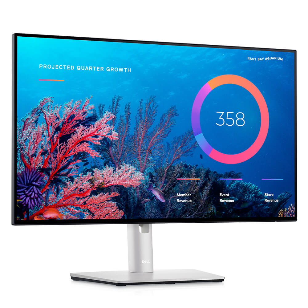 Dell UltraSharp U2422HE 24 Inch FHD USB-C Hub Monitor with IPS Panel - Perfect for Home Office, Gaming & Professional Workstations