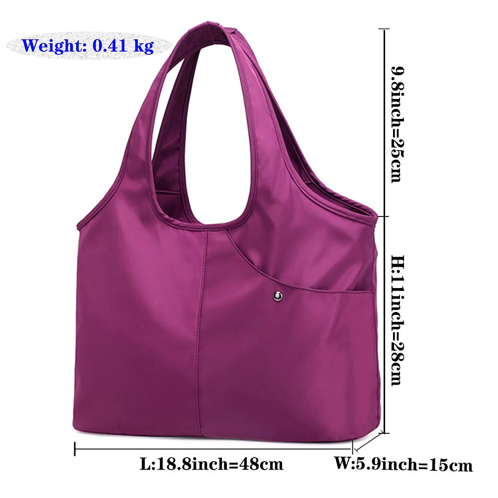 **MINTEGRA Women's Waterproof Diaper Bag – Large Lightweight Oxford Hobo Tote Shoulder Bag for Work, Travel & Everyday Use**