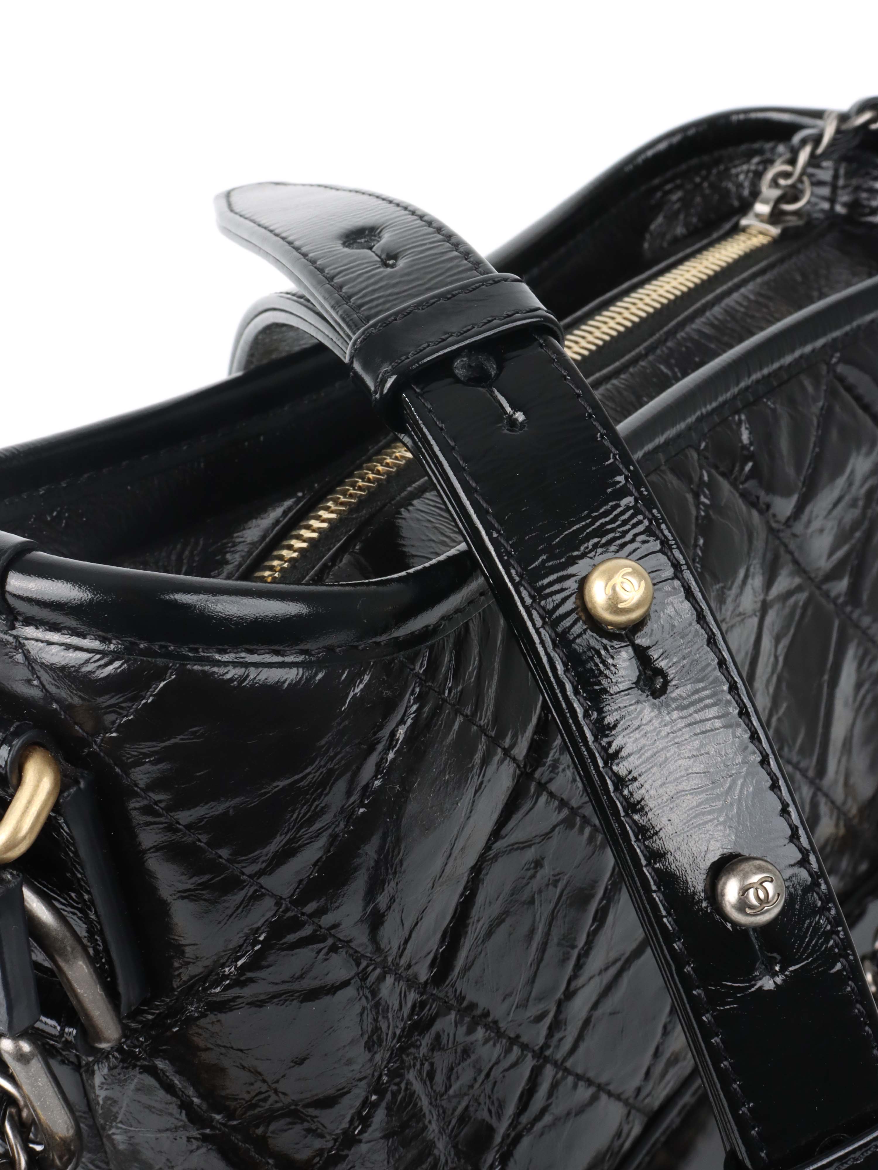 Chanel Black Small Gabrielle Bag with Gold Hardware - Luxury Crossbody Shoulder Bag for Women, Perfect for Date Night, Parties & Everyday Elegance