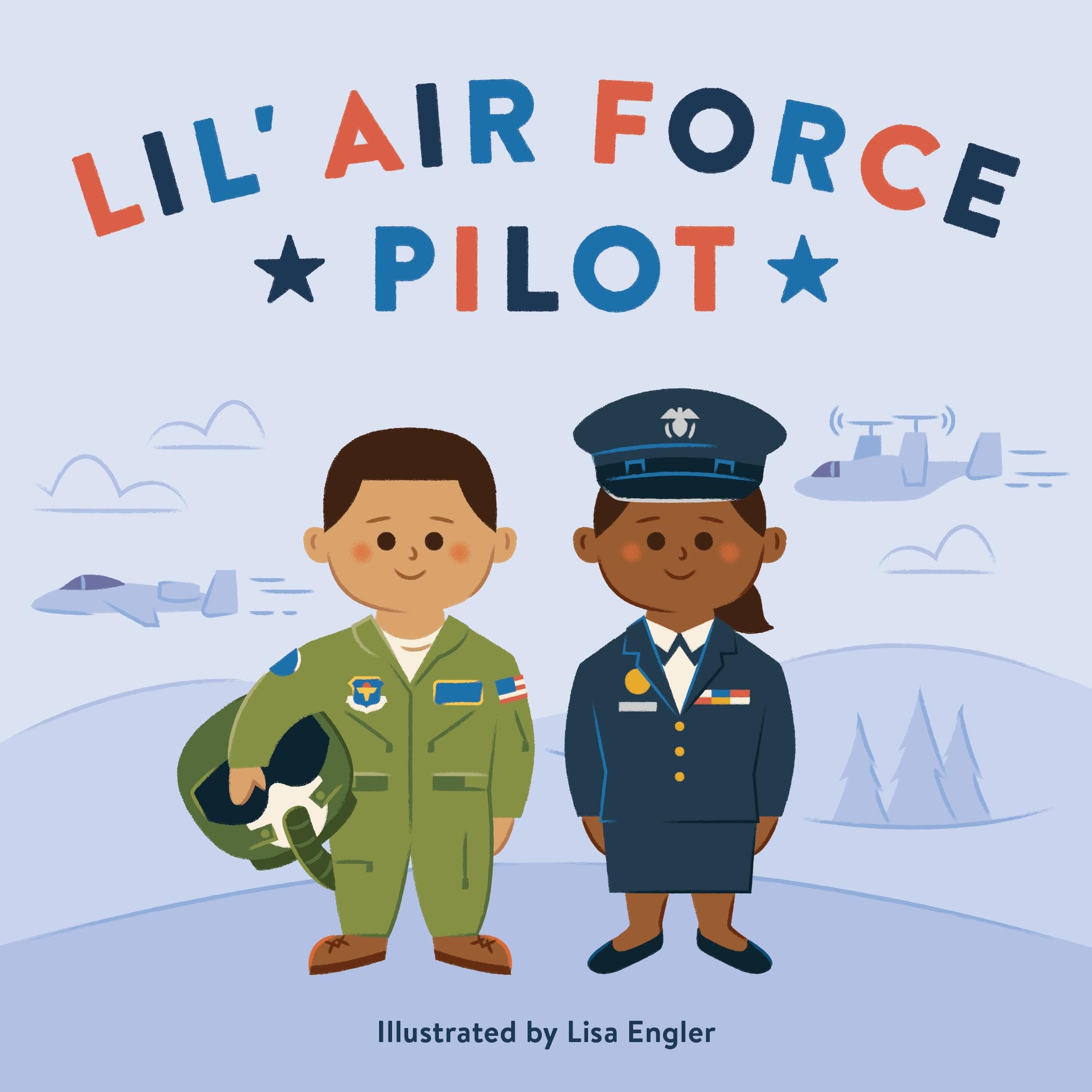 Lil' Air Force Pilot Mini Military Toy - Perfect for Kids' Role Play & Collectible Display