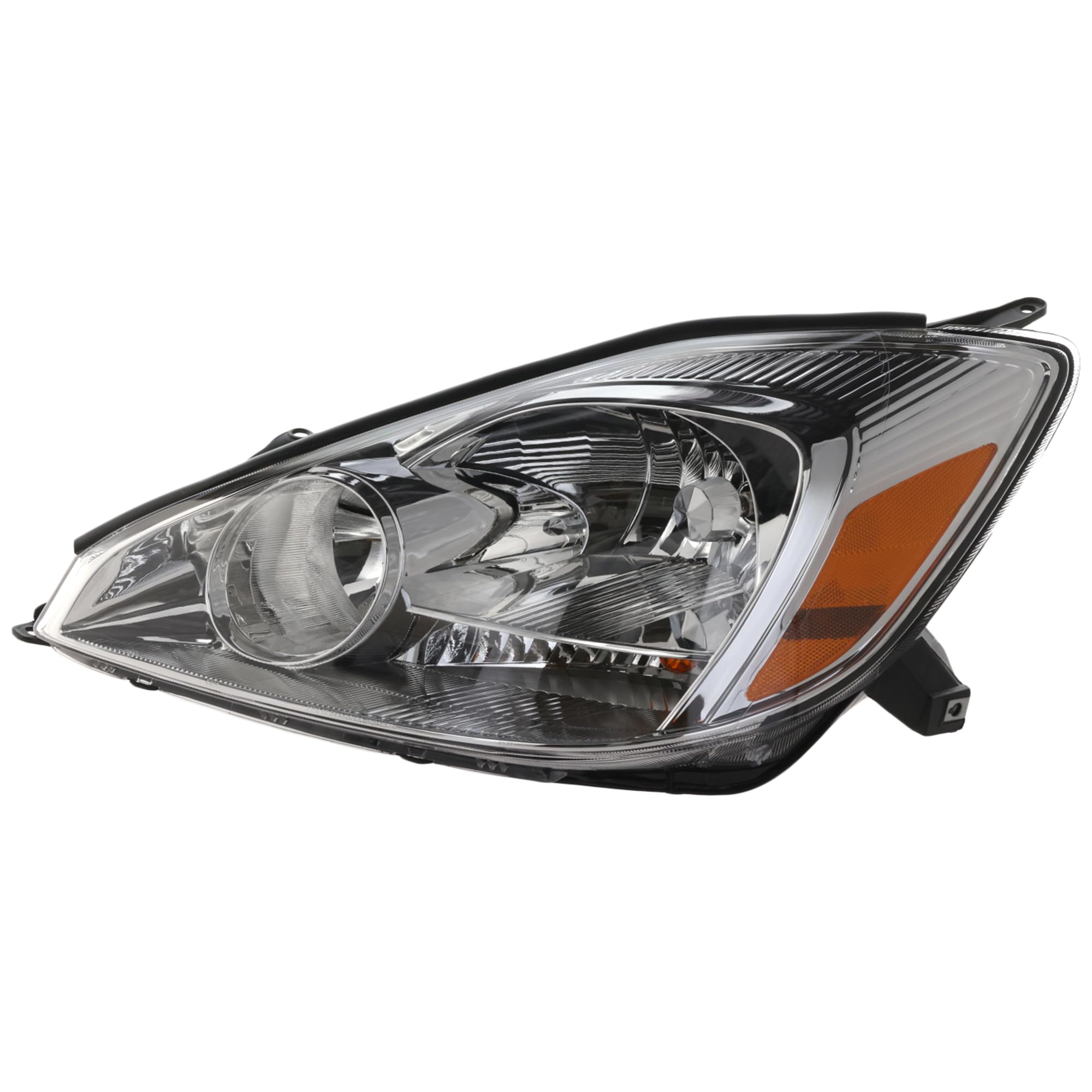 Evan Fischer Driver Side Headlight Assembly for 2004-2005 Toyota Sienna - Halogen Headlamp with Bulbs (Replaces #81150AE010) - Perfect for Night Driving and Replacement Parts