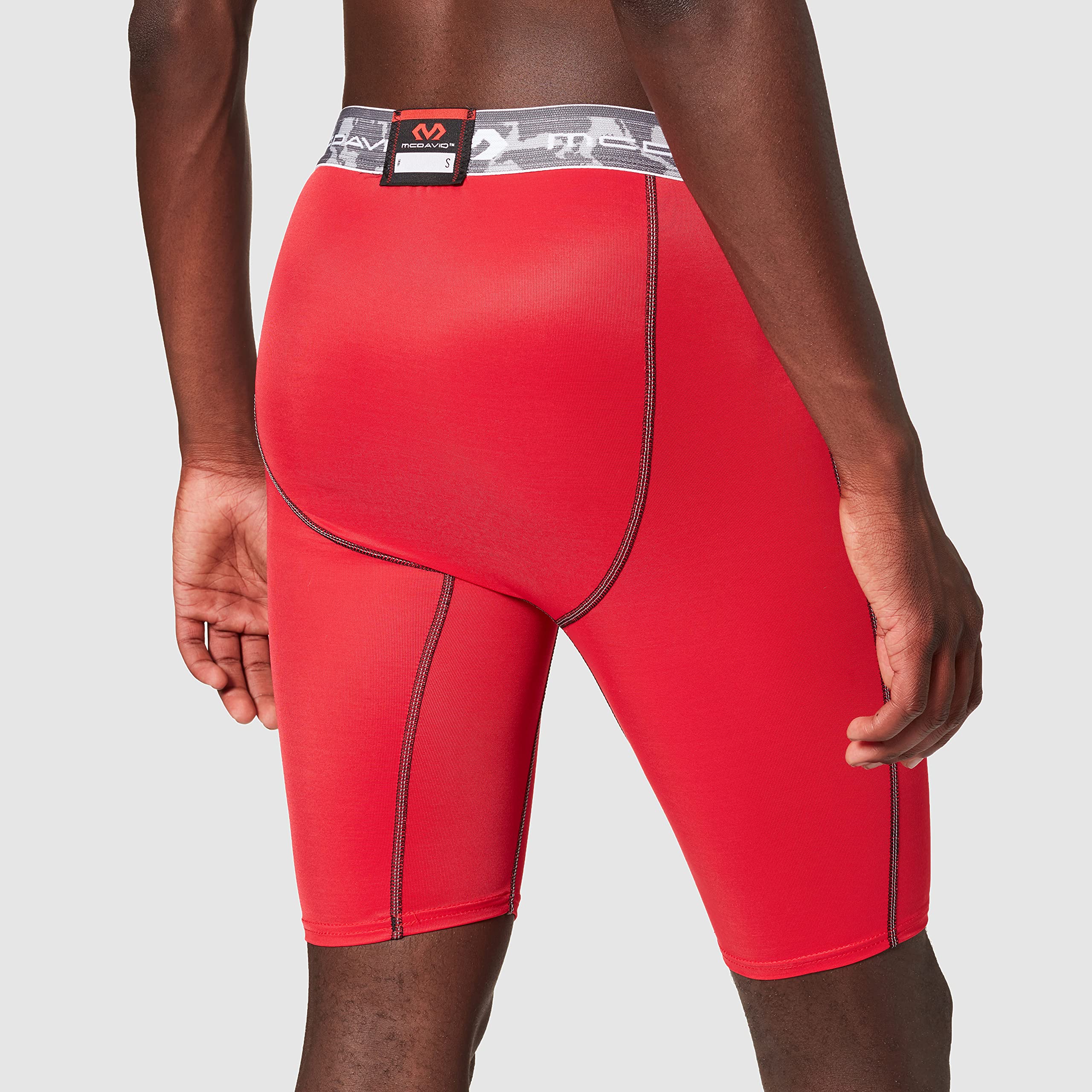 McDavid Compression Shorts for Men & Women - Moisture Wicking, Breathable Workout Shorts for Running, Gym & Sports - High Performance Athletic Compression Tights for Active Lifestyle