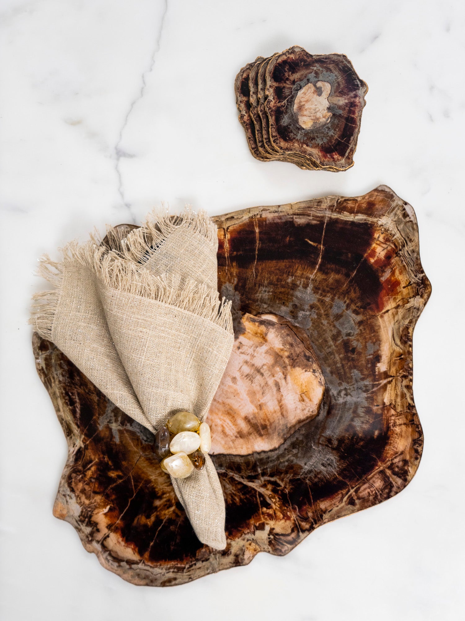 Fossil Placemat 955 0332 - Stylish and Durable Table Mat for Dining, Kitchen, and Home Decor - Perfect for Everyday Use and Special Occasions