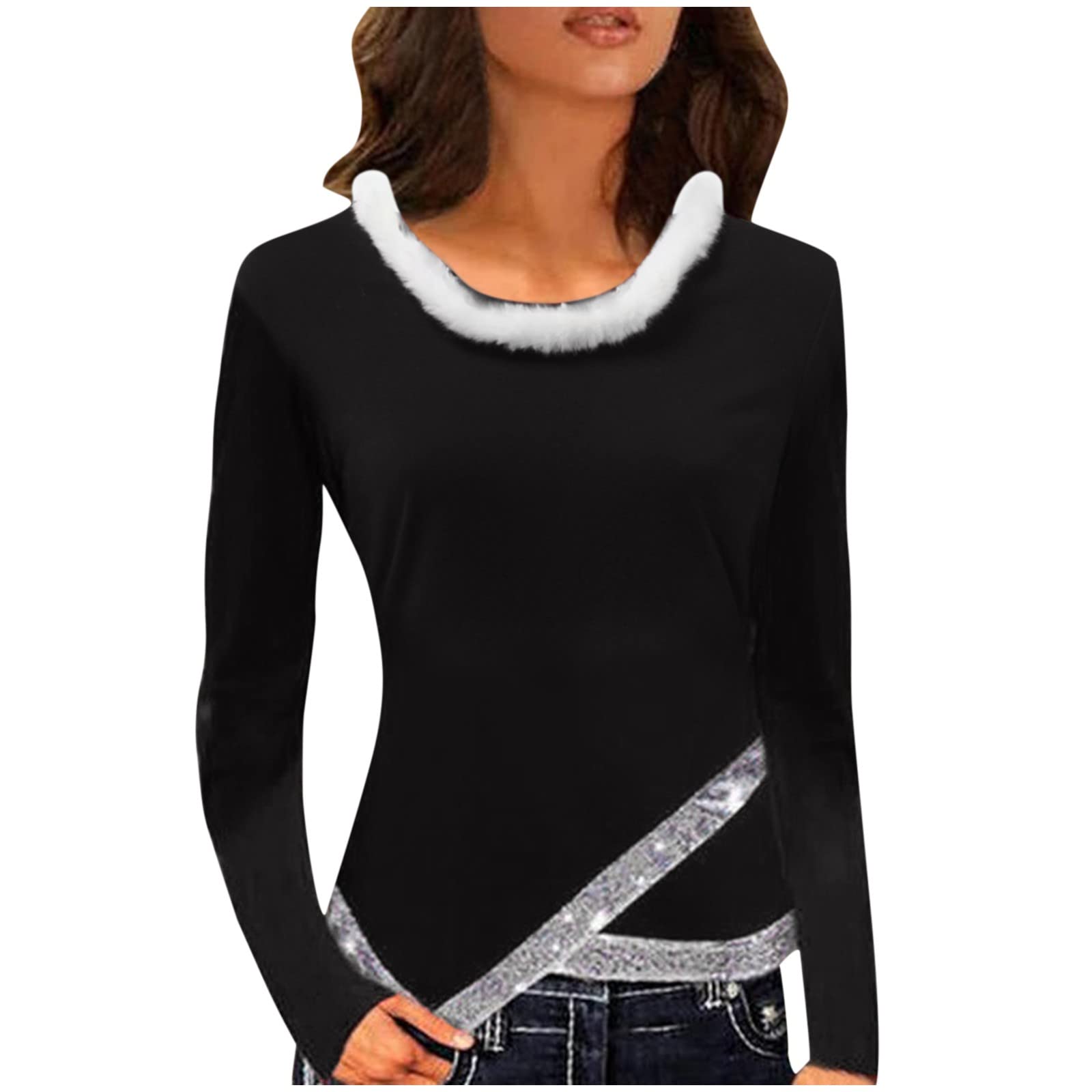 Women's Summer Casual Cartoon Print Raglan Long Sleeve Blouse - Fashion Designer Tops for Women | Perfect for Beach Outings, Streetwear & Casual Office Looks