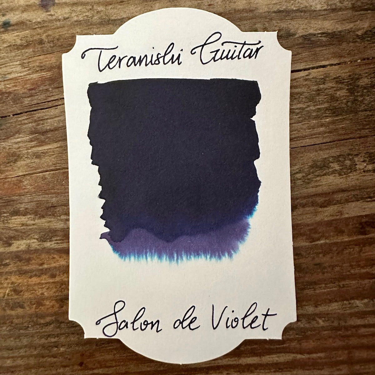 Teranishi Guitar Taisho Roman Haikara Ink - Salon de Violette Fountain Pen Ink for Calligraphy & Writing | Perfect for Vintage Style Letters, Artistic Projects & Journaling