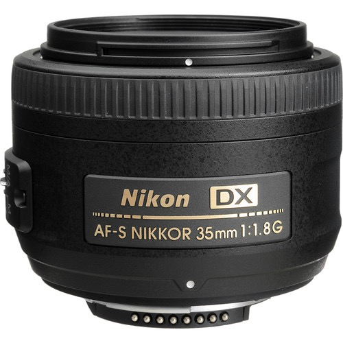 Nikon AF-S DX NIKKOR 35mm f/1.8G Prime Lens for Nikon DSLR Cameras - Perfect for Portrait, Street & Low Light Photography
