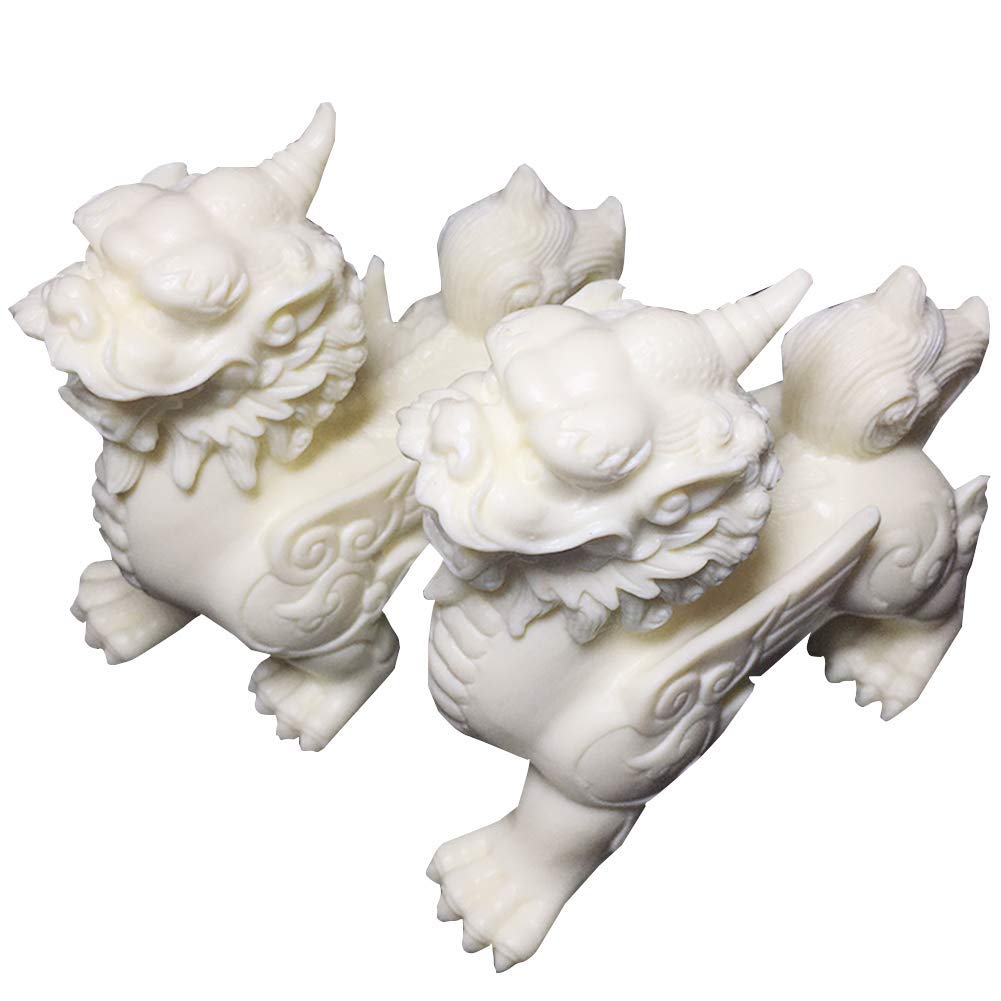 Pi Yao Feng Shui Statue - Wealth Attracting Pi Xiu Sculpture for Home & Office | Best Housewarming Gift for Good Luck & Prosperity | Feng Shui Decor for Wealth, Success & Positive Energy