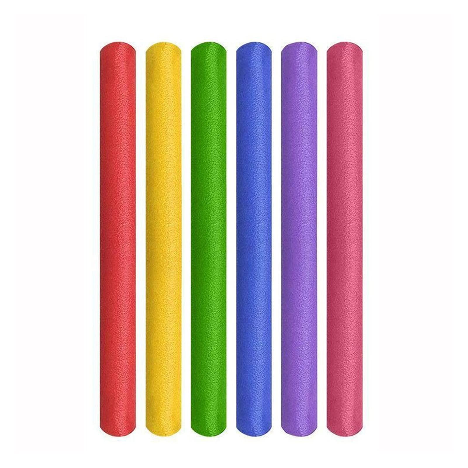 Swimming Foam Noodles - Floating Pool Sticks for Swim Training, Float Aid for Kids & Adults, Blue - Perfect for Swim Lessons, Water Aerobics & Pool Fun