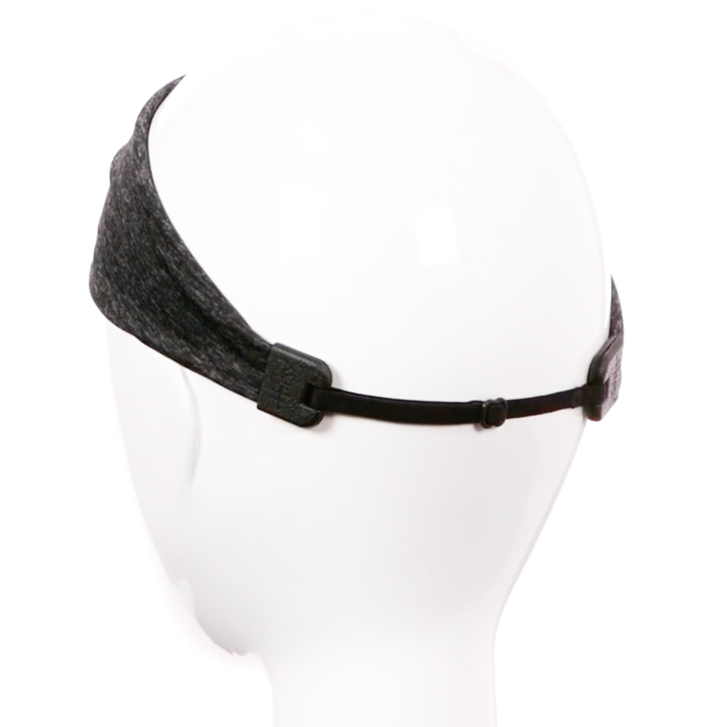 Hipsy Adjustable Wide Sports Headbands for Women & Girls - 4 Pack (Black, Bandana, Charcoal, Plum) - Soft Xflex Hair Bands for Running, Yoga, Workouts & Everyday Wear