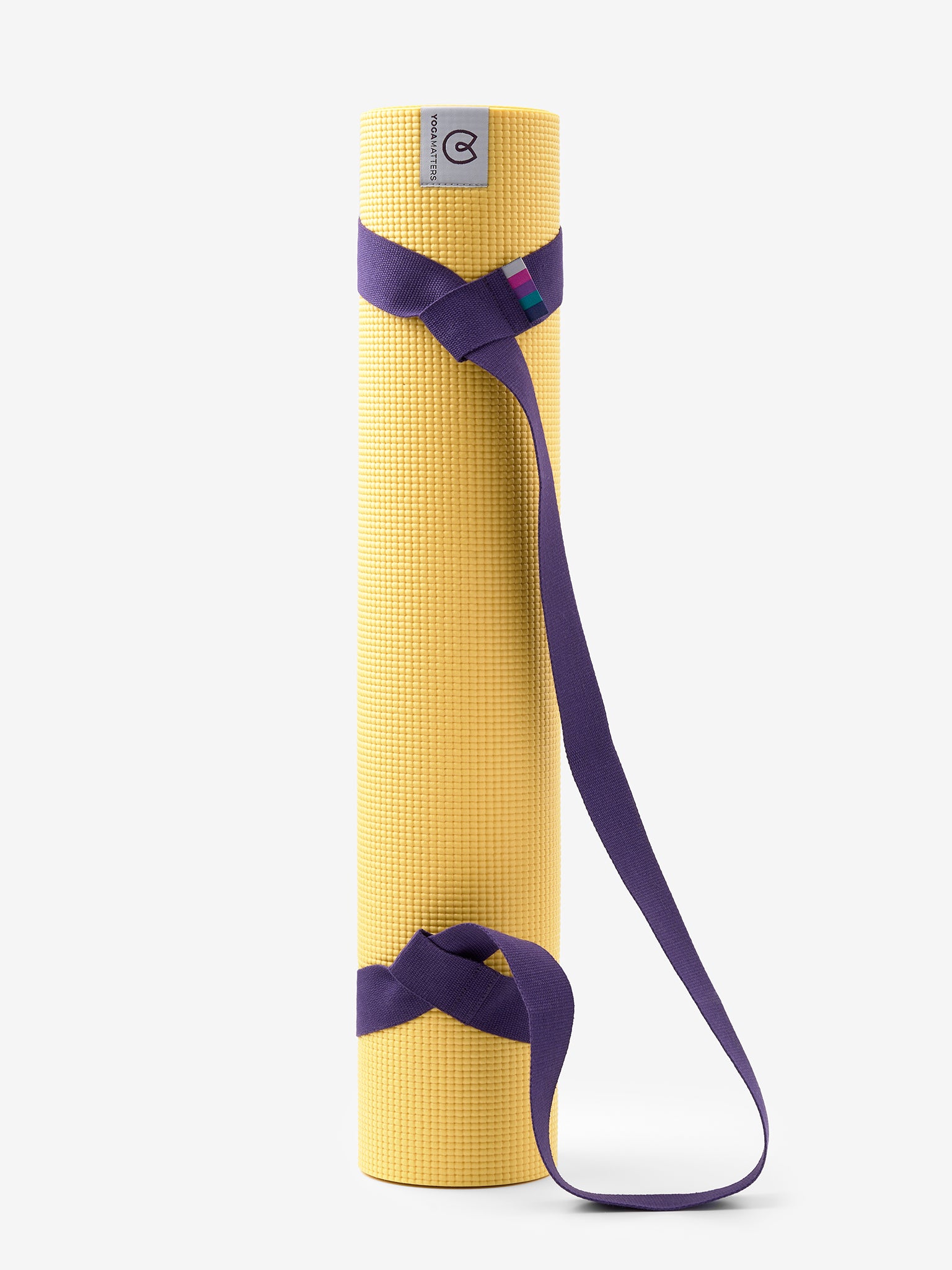 Yogamatters Organic Cotton Yoga Mat Strap - Eco-Friendly Yoga Accessory for Secure Mat Carrying - Perfect for Yoga Classes, Travel & Home Practice