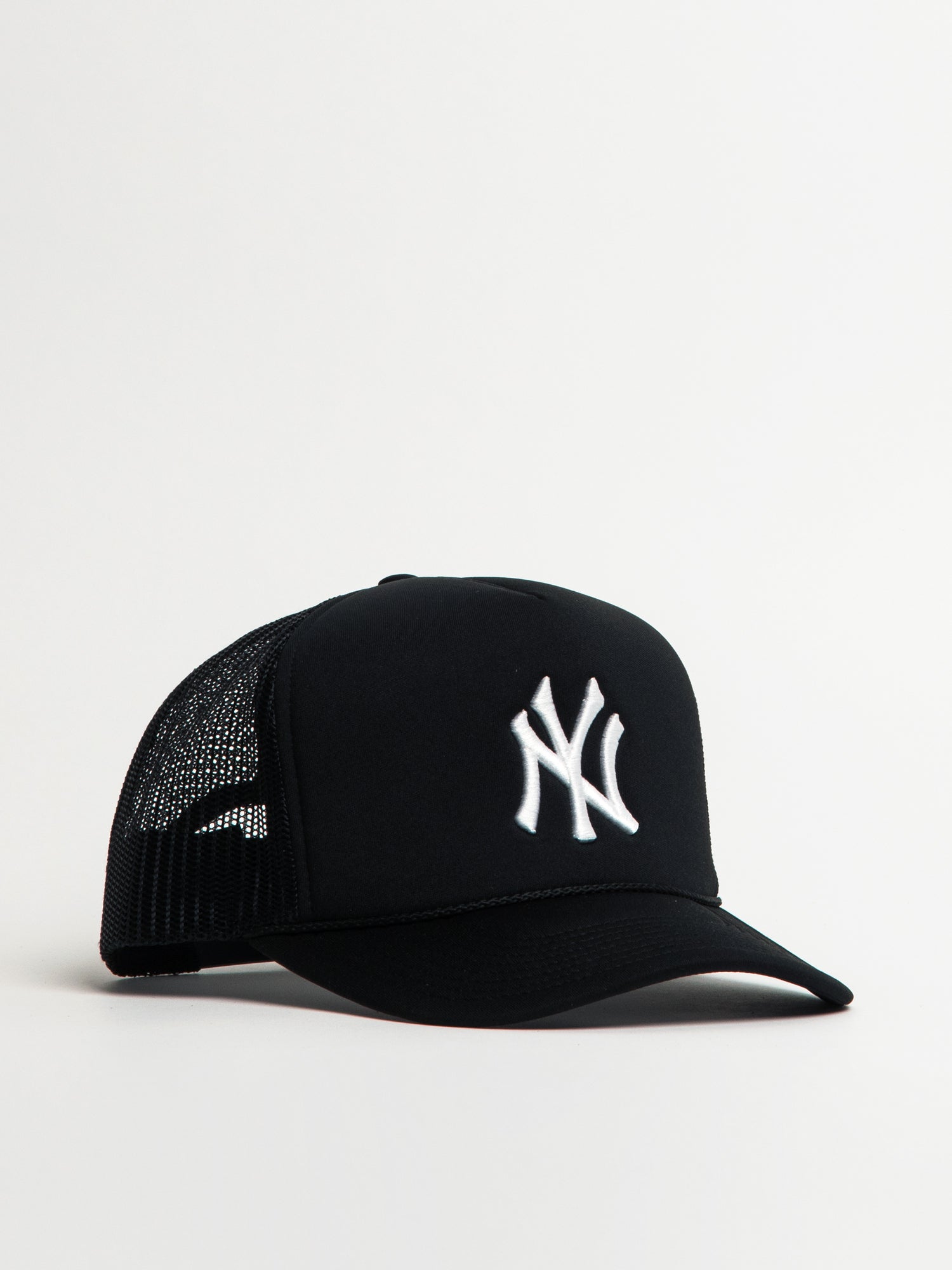 New York Yankees 47 MLB Foam Trucker Hat - Adjustable Snapback for Men & Women - Perfect for Baseball Games, Outdoor Activities & Casual Wear