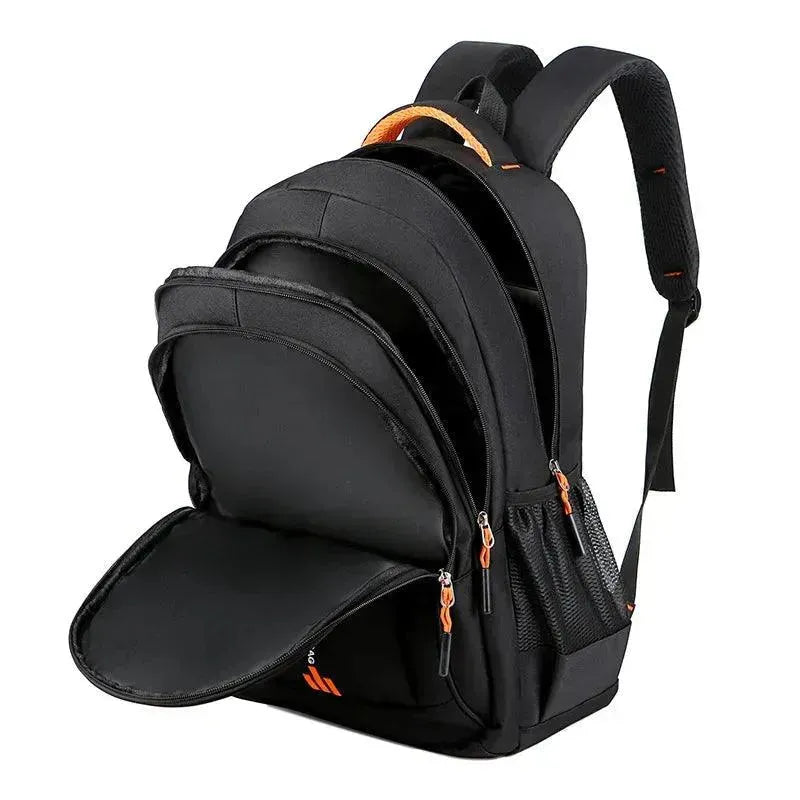 Waterproof Oxford Backpack for Men - Durable Travel & Work Laptop Bag - Perfect for Commuting, Hiking & Business Trips