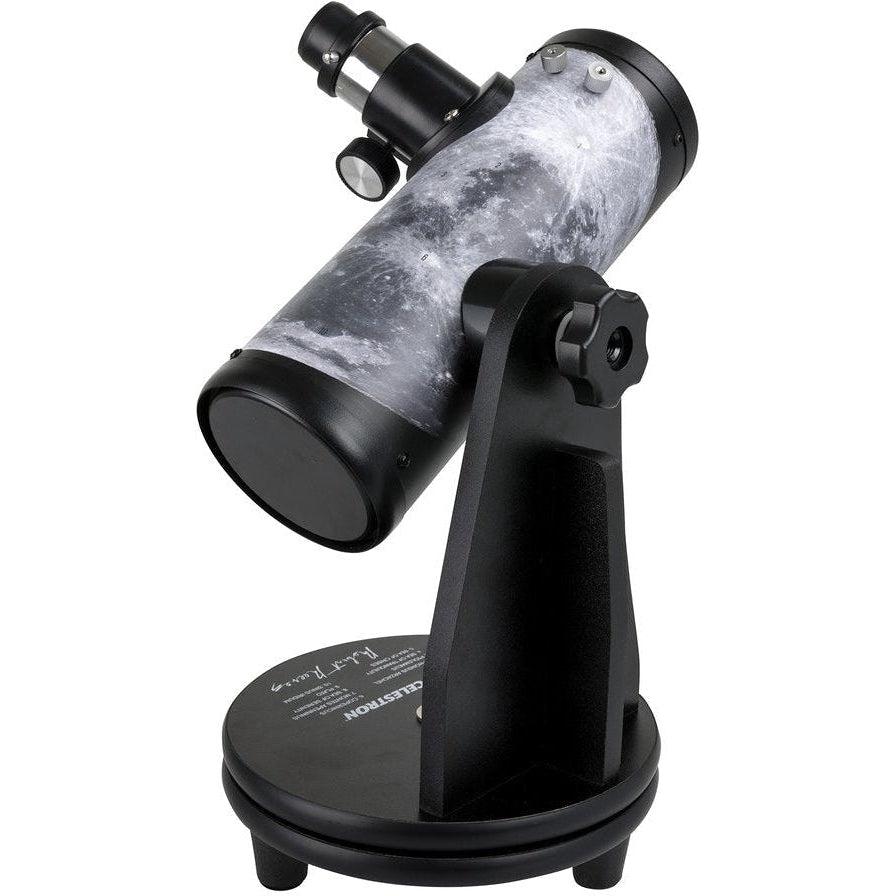 Celestron Robert Reeves Edition FirstScope Tabletop Telescope - Portable Compact Telescope for Beginners, Kids & Adults - Perfect for Stargazing, Moon Observation & Backyard Astronomy