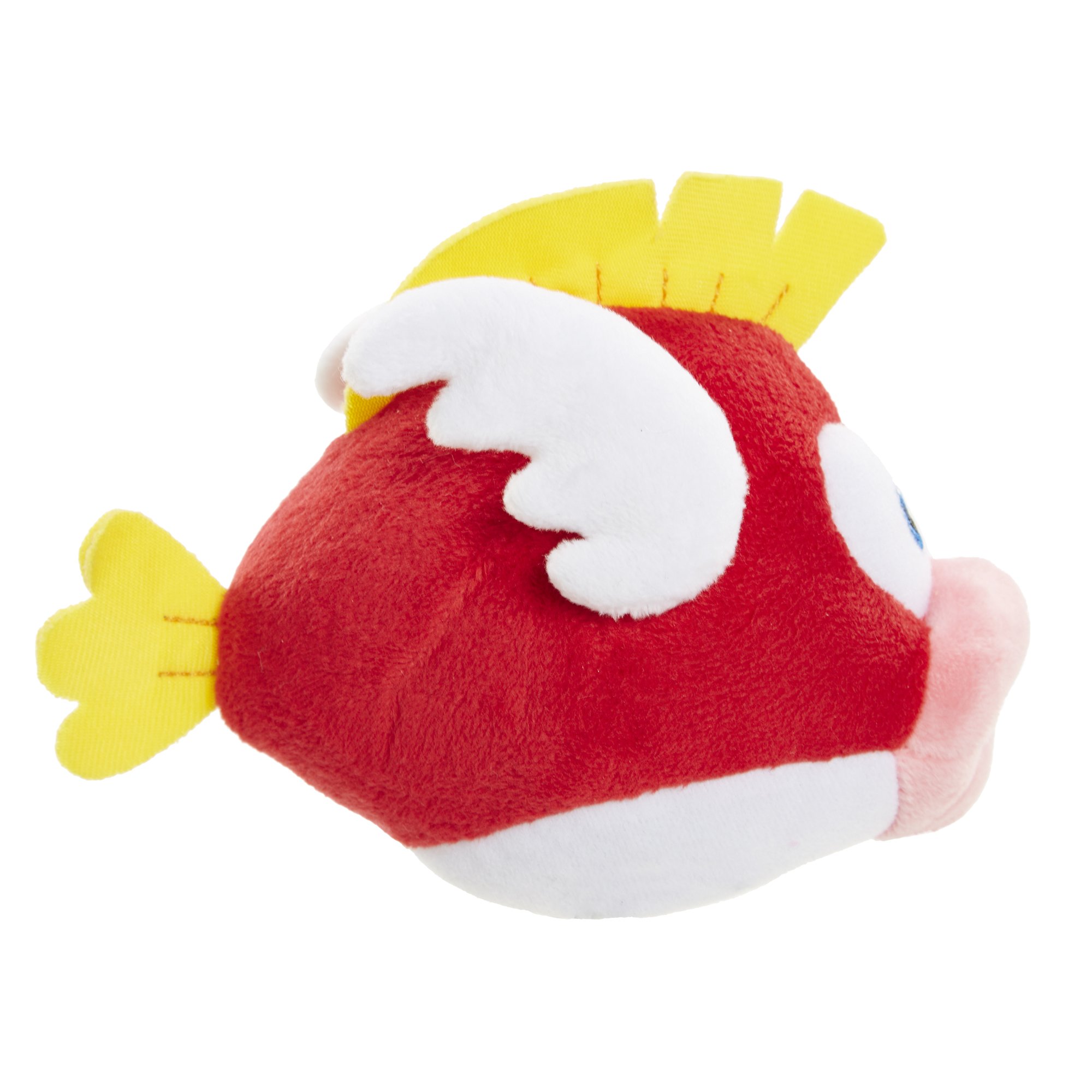 Official Nintendo Cheep Cheep Plush Toy - Super Mario Bros Collectible Stuffed Fish - Perfect for Gaming Fans, Kids Room Decor & Gift for Mario Lovers