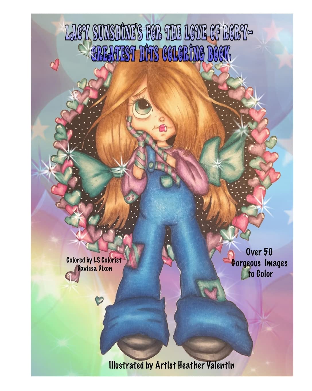 Lacy Sunshine's For The Love of Rory Greatest Hits Adult Coloring Book - Sweet Urchin Designs for Stress Relief & Creativity | Perfect for Artists, Relaxation & Gift Giving