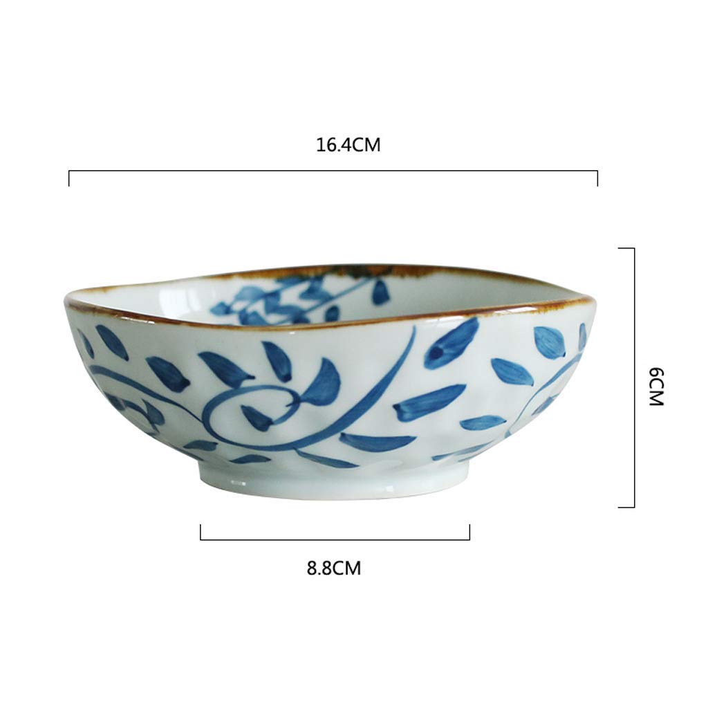 Premium Ceramic Noodle Bowls - Large Capacity Ramen & Salad Bowls for Soup, Grain, Vegetables, Fruits - Perfect for Home Dining, Meal Prep & Restaurant-Style Presentation
