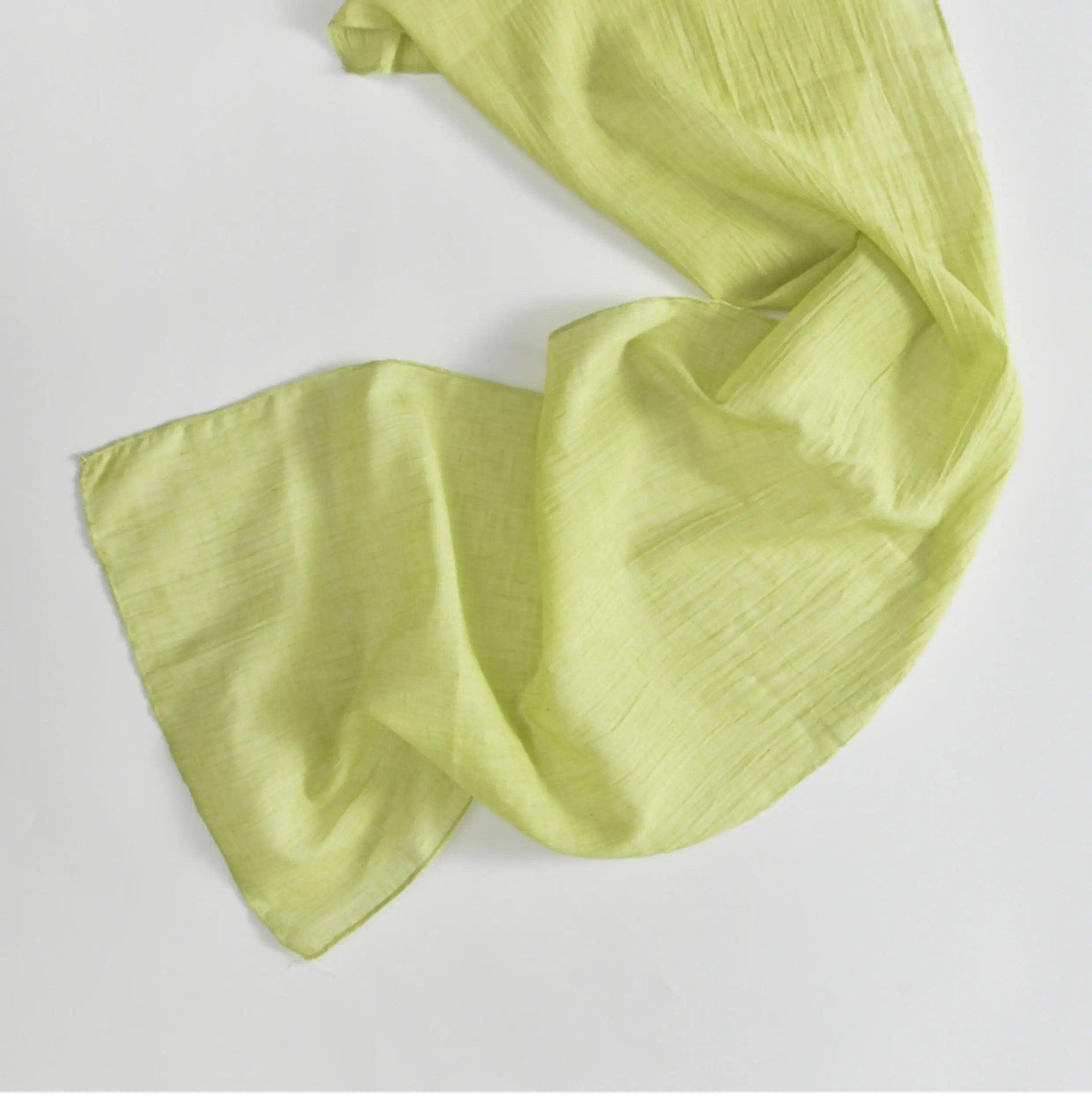 Stylish Women's Fashion Scarf - Soft Natural Linen & Cotton Blend Wrap - Perfect for Office, Travel & Casual Outfits