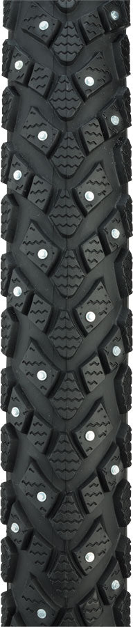 2 Pack Schwalbe Marathon Winter Plus Bike Tires - 26 x 1.75 Inch Clincher Wire Bead with SmartGuard Technology (11136448.02) - Perfect for Winter Cycling, Commuting, and Mountain Biking in Snowy Conditions