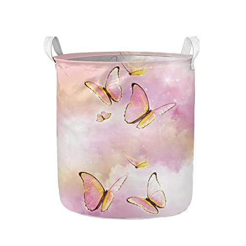 Pink Galaxy Butterfly