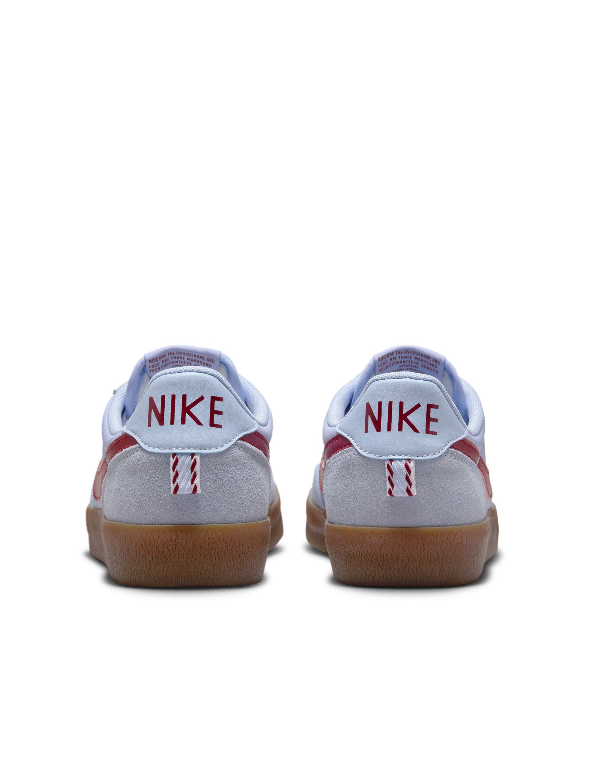 Nike Killshot 2 Leather Sneakers - Royal Tint/Gum Medium Brown/White/Team Red | Classic Court Shoes for Men | Perfect for Casual Wear, Office & Street Style