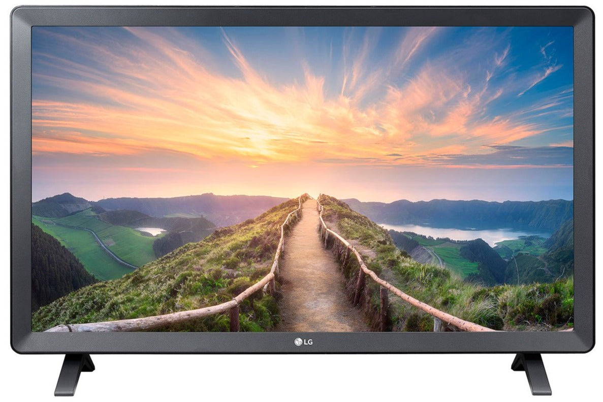 LG 24LM500S 24-Inch Smart LED TV with WebOS, HD Resolution, Built-in WiFi - Perfect for Dorm Rooms, Kitchens & Small Spaces