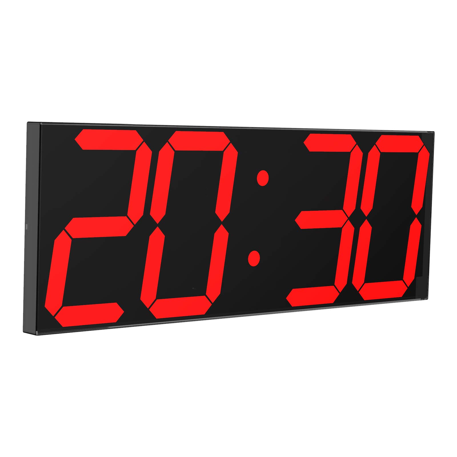Large LED Digital Wall Clock with 6
