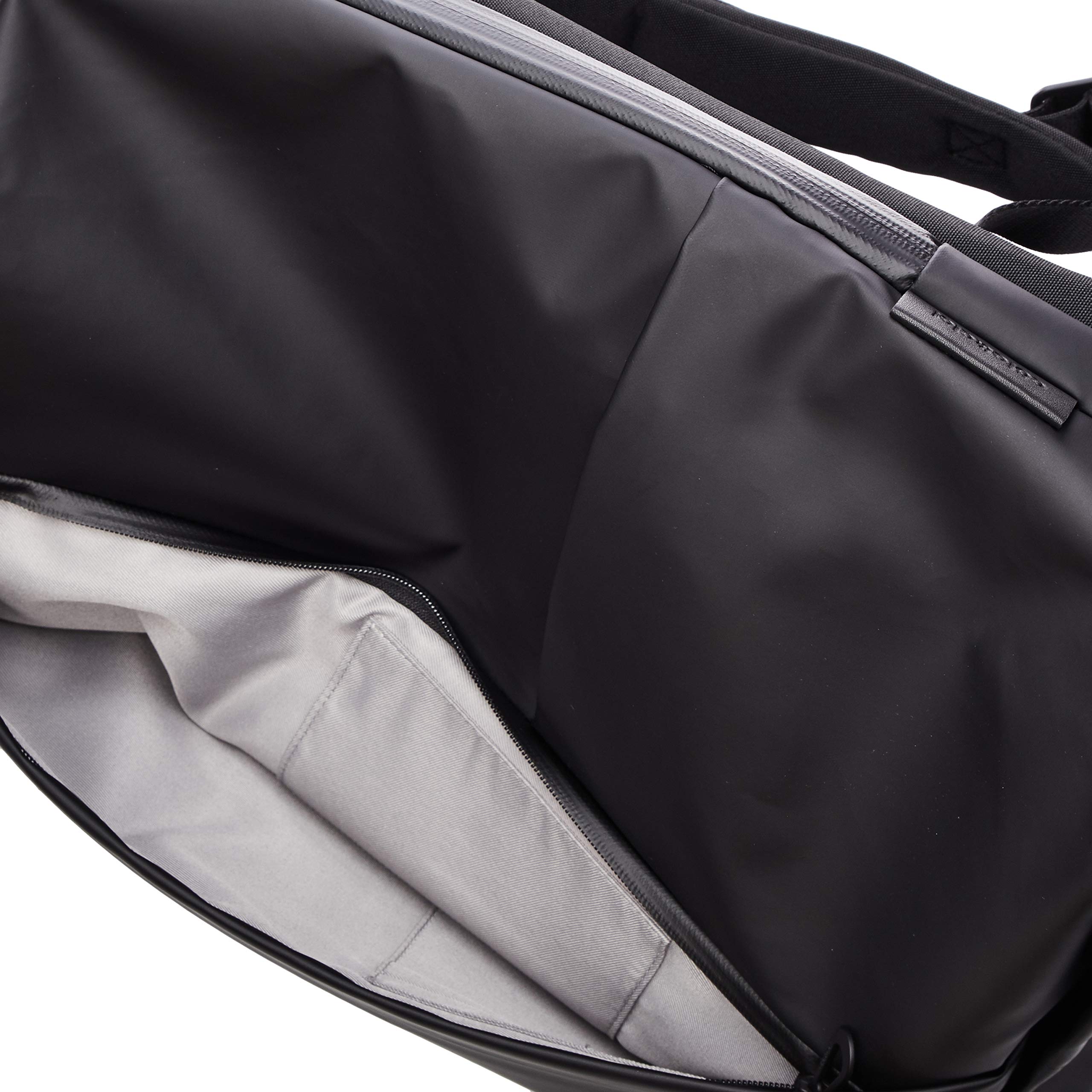 Cote&Ciel Obsidian Somme Backpack - Premium Black Laptop Backpack for Work & Travel | Water-Resistant Unisex Daypack for Professionals & Students | Perfect for Commuting, Business Trips & Campus Life