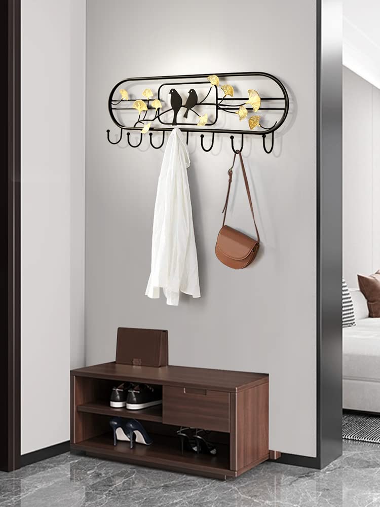 Stylish Over-the-Door Coat & Hat Hooks - Space Saving Wall Mounted Clothes Rack for Jackets, Bags & Accessories | Perfect for Entryway, Bedroom & Closet Organization