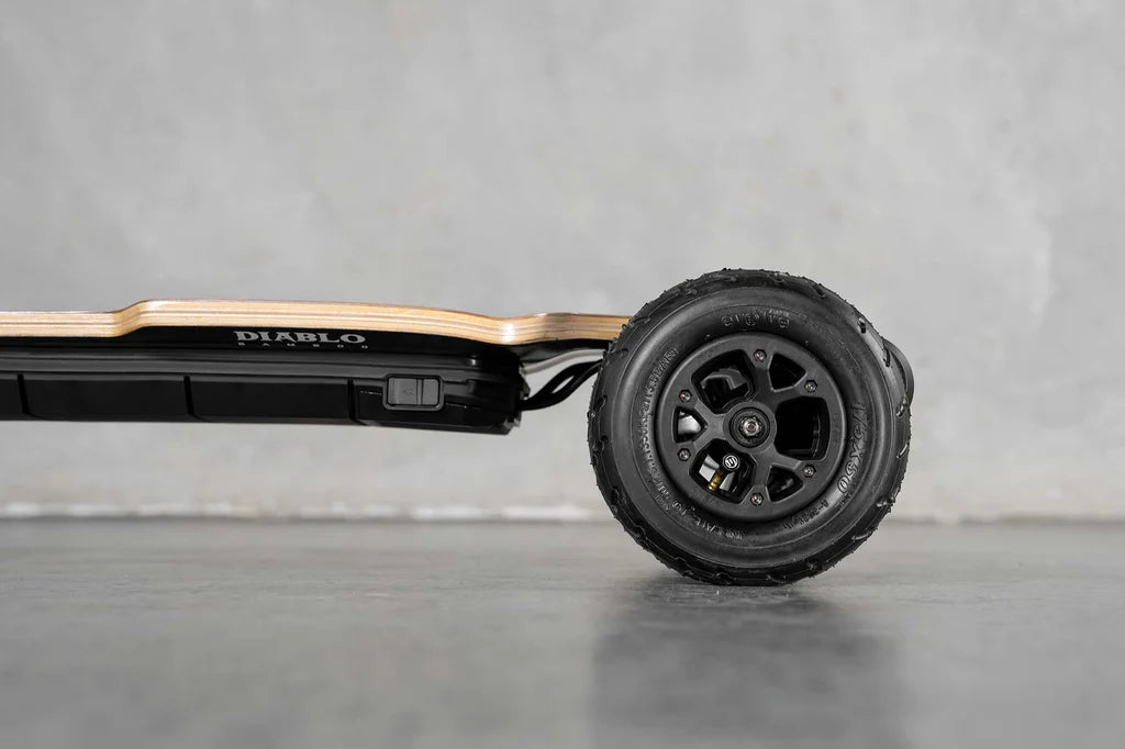 Diablo Bamboo All-Terrain Skateboard - Durable & Lightweight for Street, Park & Off-Road Riding | Perfect for Commuting, Tricks & Downhill Adventures
